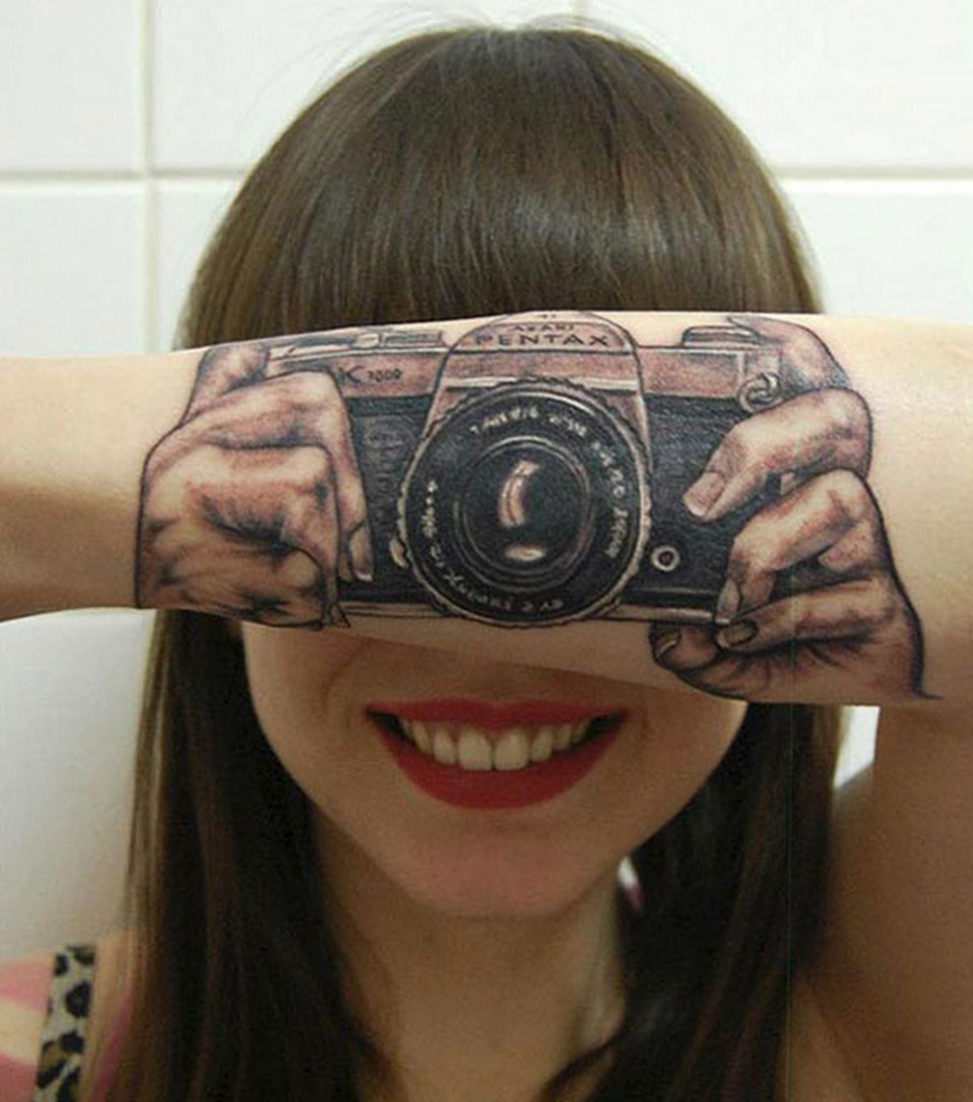 These tattoos are extremely clever but then you realize it’s on your