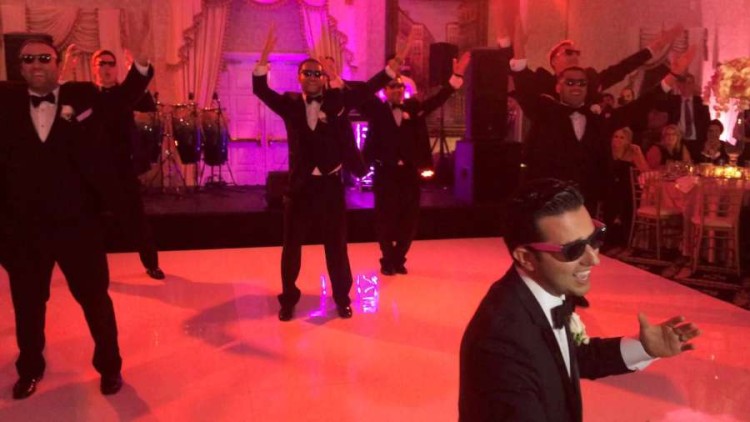 A Groom And His Groomsmen Pull Off An Awesome Surprise With Their Epic Choreographed Dance