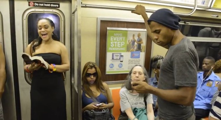 The Lion King Broadway Cast Takes Over New York Subway Singing “The Circle of Life”