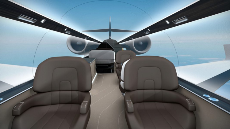 This Newly Designed Jet Would Be The ULTIMATE Flying Experience.