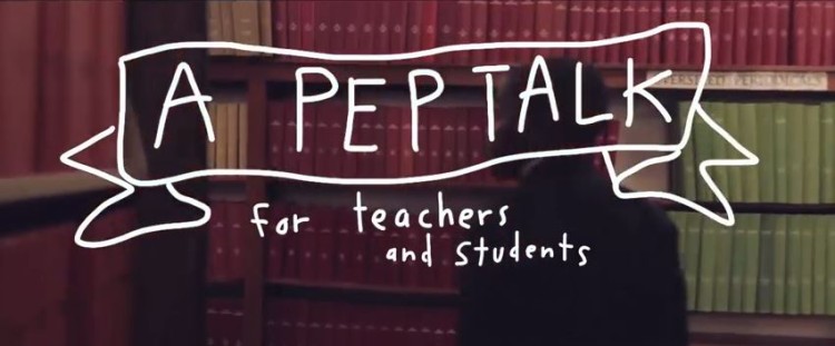 Another Pep Talk From Kid President: This One Goes out To All The Teachers And Students!
