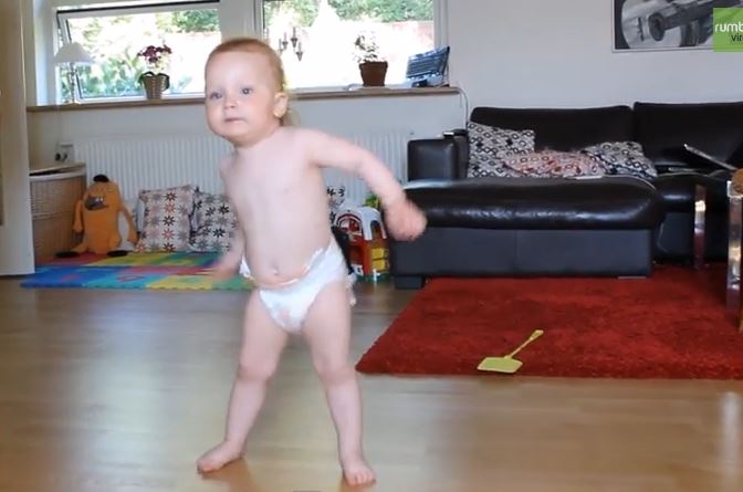 This Baby Can Dance!