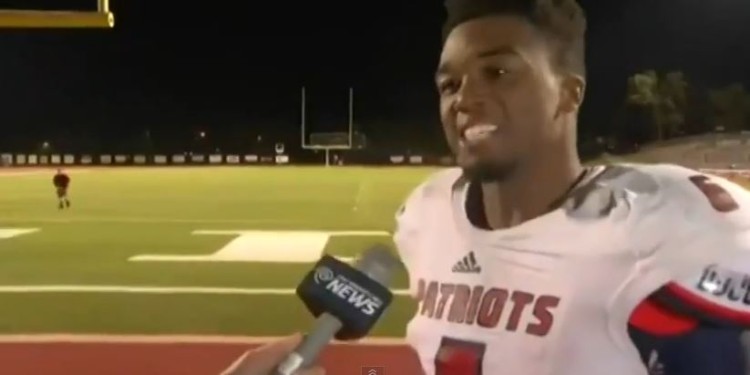 High School Football Running Back Gives An Epic and Spirited Postgame Speech