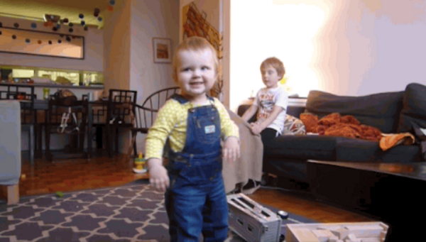 This Time Lapse Of An Adorable Baby Learning To Walk Will Definitely Brighten Your Day!