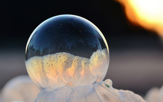 What Happens When You Blow Bubbles In Freezing Temperatures? Take A Look At These Mesmerizing Photos To Find Out