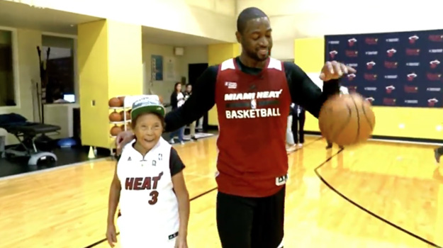Dwayne Wade’s Surprise Gift To 90 Year Old Woman Is Adorable and Heart-Warming