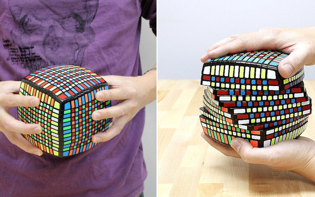 If The Old Rubik’s Cube Wasn’t Challenging Enough, There’s Now A New 3D Puzzle With Over 1,000 Squares!