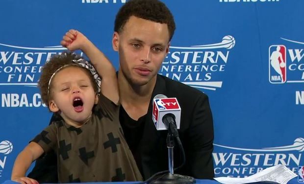 Shoutout To Riley Curry, The Real MVP Of The 2015 NBA Finals!