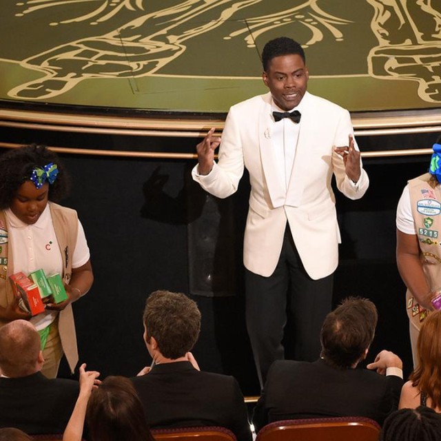 Chris Rock Pulled The Ultimate Dad-Move At The Oscars!